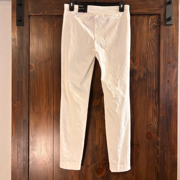 Alfani Women's 16 Petite White Tummy-Control Pull-On Skinny Dress Pants NWT - Picture 3 of 4
